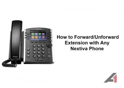 How to Forward/Unforward Extension with Any Nextiva Phone